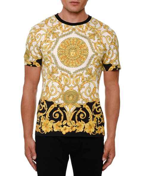 camiseta hombre versace|versace t shirts men 's.